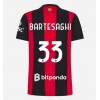 AC Milan Davide Bartesaghi #33 Hjemmedrakt Kvinner 2026-27 Kortermet